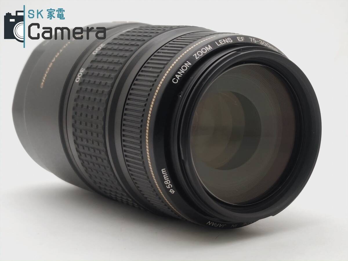 Canon EF 75-300ｍｍ F4-5.6 IS USM キャノン キャップ付き 美品の画像7