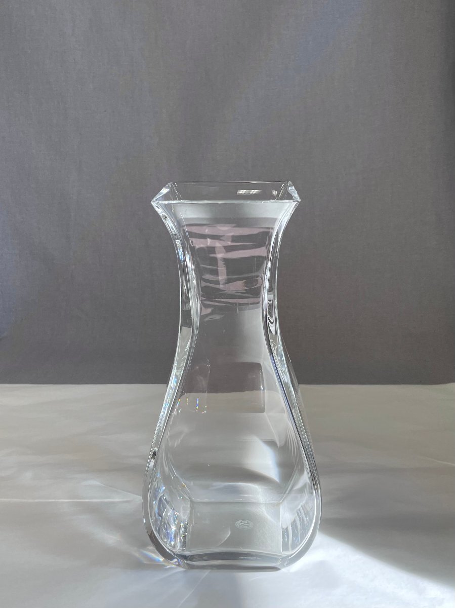 ［道］Baccarat バカラ フラワーベース クリスタルガラス 花瓶_画像2