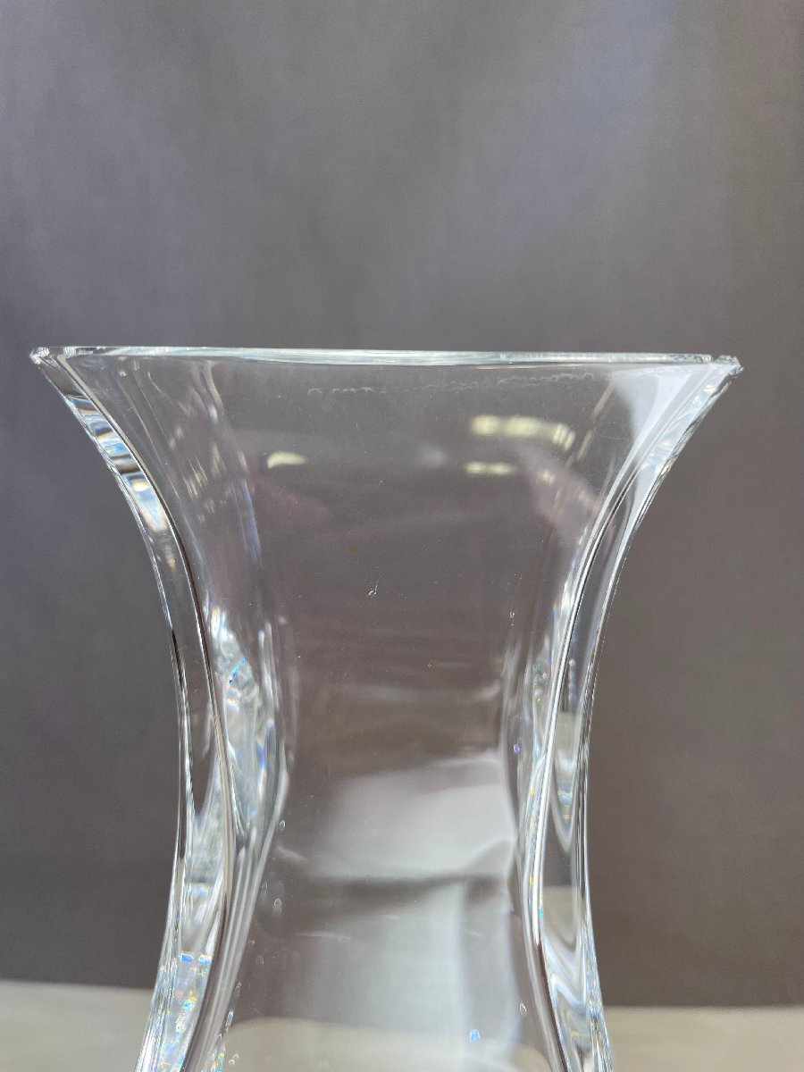 ［道］Baccarat バカラ フラワーベース クリスタルガラス 花瓶_画像6