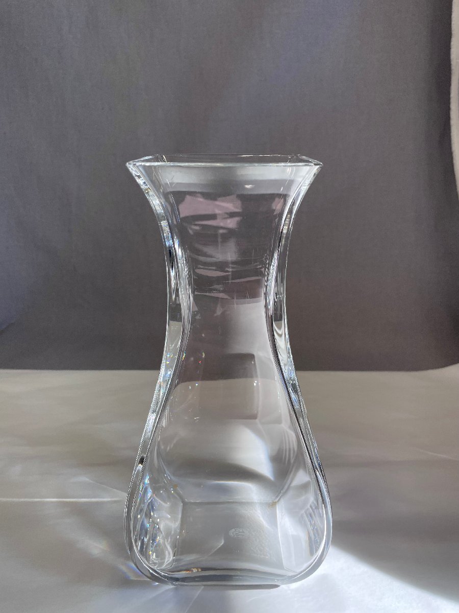 ［道］Baccarat バカラ フラワーベース クリスタルガラス 花瓶_画像4