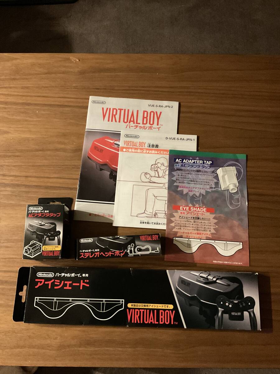 バーチャルボーイ 本体 VIRTUAL BOY 任天堂 Nintendo 美品_画像7