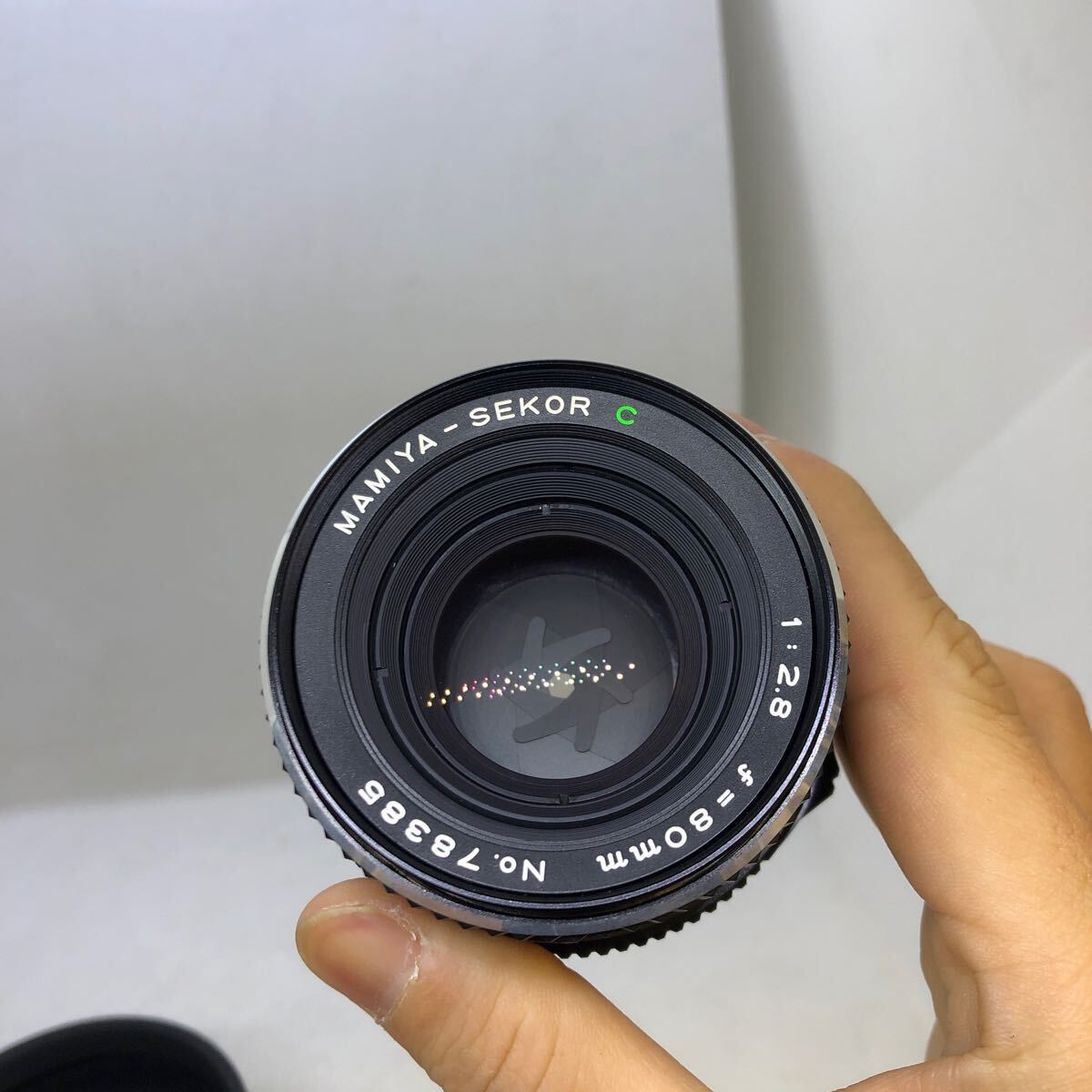 ★美品★安心動作保証付き★ MAMIYA マミヤ SEKOR C F2.8 80mm 中判レンズ _画像7