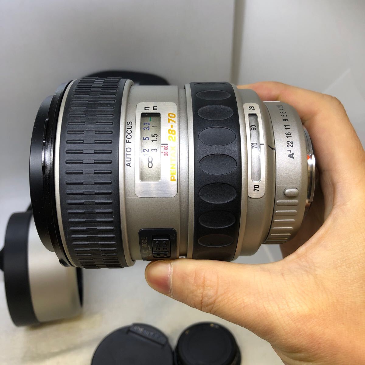 * finest quality beautiful goods * Pentax SMC PENTAX FA 28-70mm F2.8 AL * original hood, case, rom and rear (before and after) cap,kenko filter attaching * present condition delivery 1 jpy ~