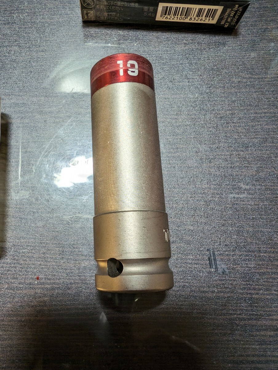 トネ 4AP-19N プロテクター付きインパクト用薄型ホイルナットソケット TONEの画像3