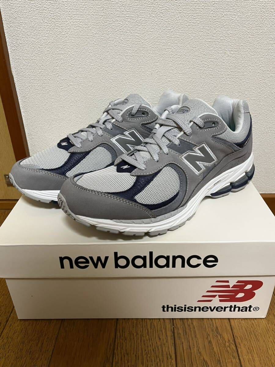 新品★thisisneverthat × New Balance 2002R Gray M2002RTH 28cm★ディスイズネバーザット × ニューバランス M2002RTH 28cm