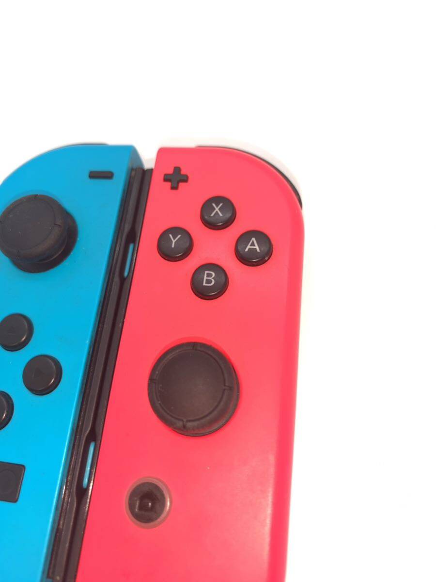 動作問題なし Nintendo Switch Joy-Con ネオンレッド ブルー ジョイコン 63の画像2