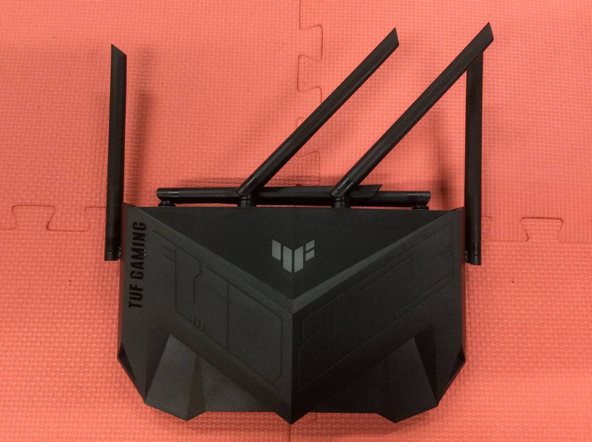 【GM3839/100/0】未動確のジャンク★ASUS TUF Gaming AX5400 ゲーミングWiFiルーター★4804+574Mbps★Wireless★ケーブル,取説付き★_画像6