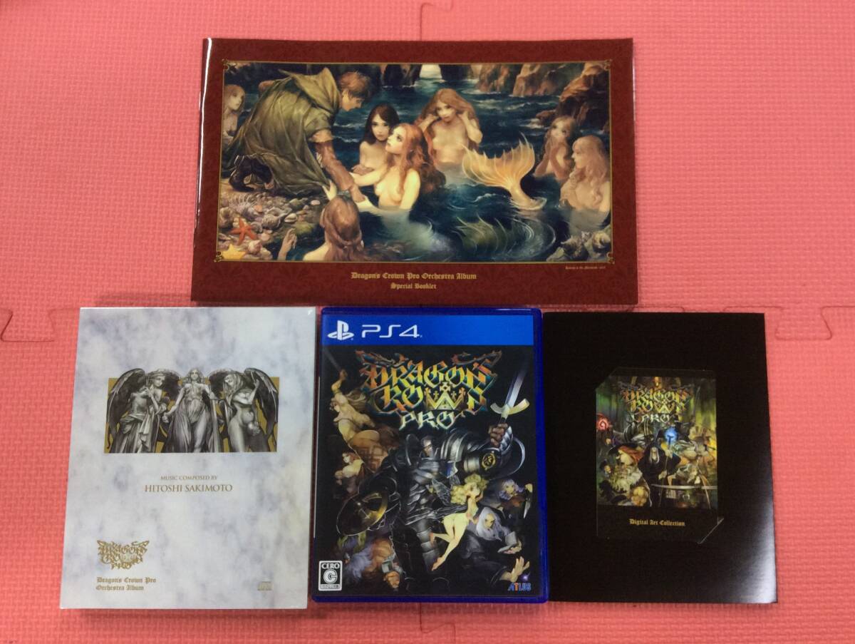 [GM3945/60/0]PS4 soft * Dragons Crown * Pro Royal package ( limitation version )*CD unopened *Dragon\'s Crown Pro*PlayStation4*