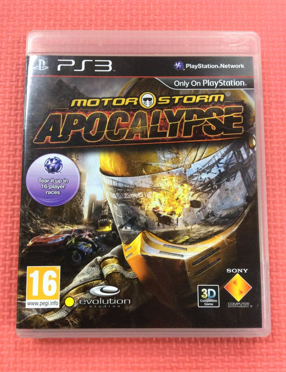 【GM3947/60/0】PS3ソフト★海外版 MotorStorm Apocalypse★レース★Playstation3★プレイステーション3★モーターストーム3★説明書付き★の画像1