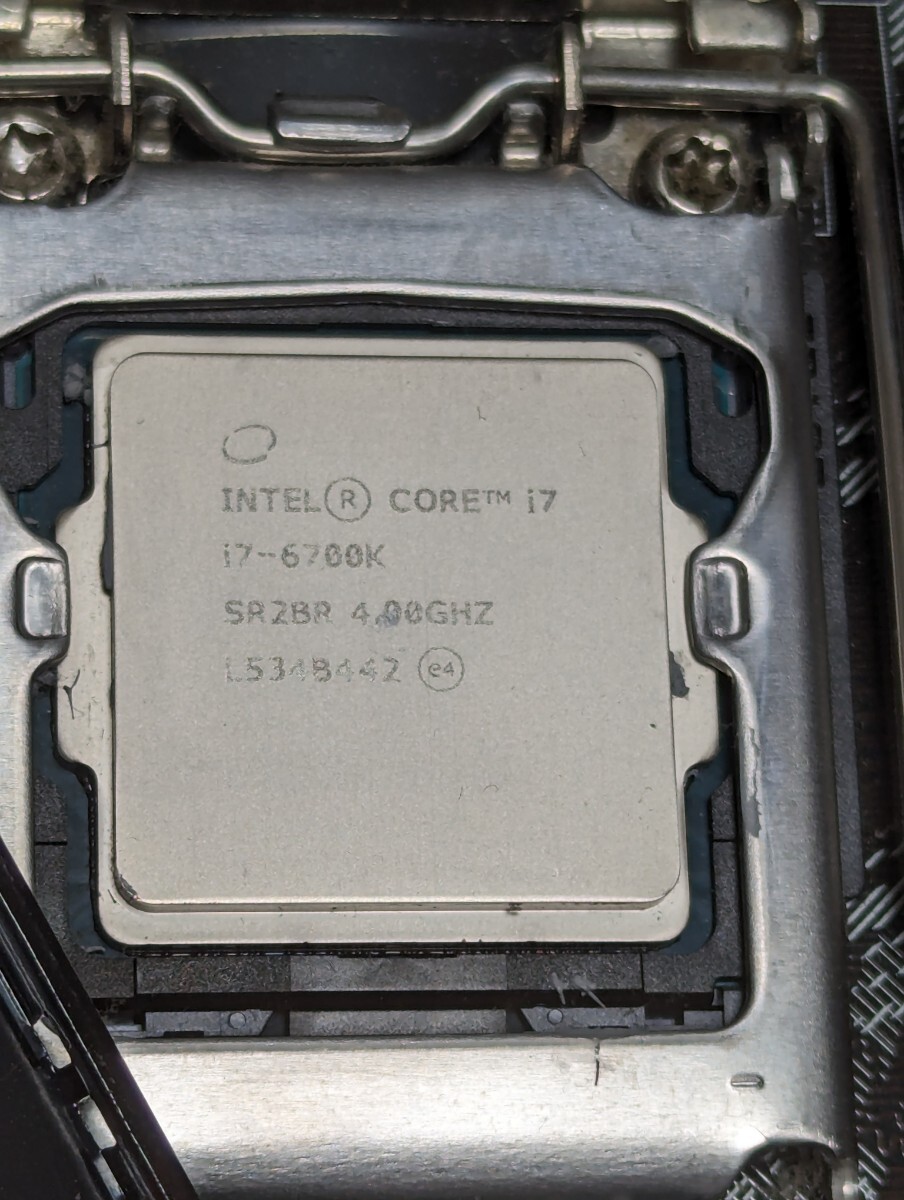 ASUS Z170-A + Intel Core i7 6700K + DDR4 24GB + CPUファン セット_画像3