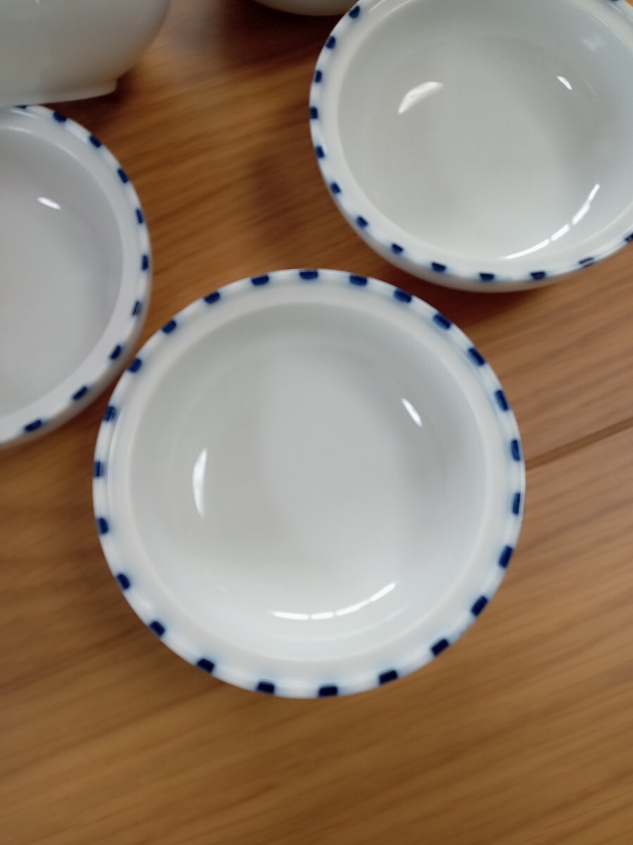 昭和レトロ 中鉢 小鉢 サラダボウル デザートカップ 5個の画像2