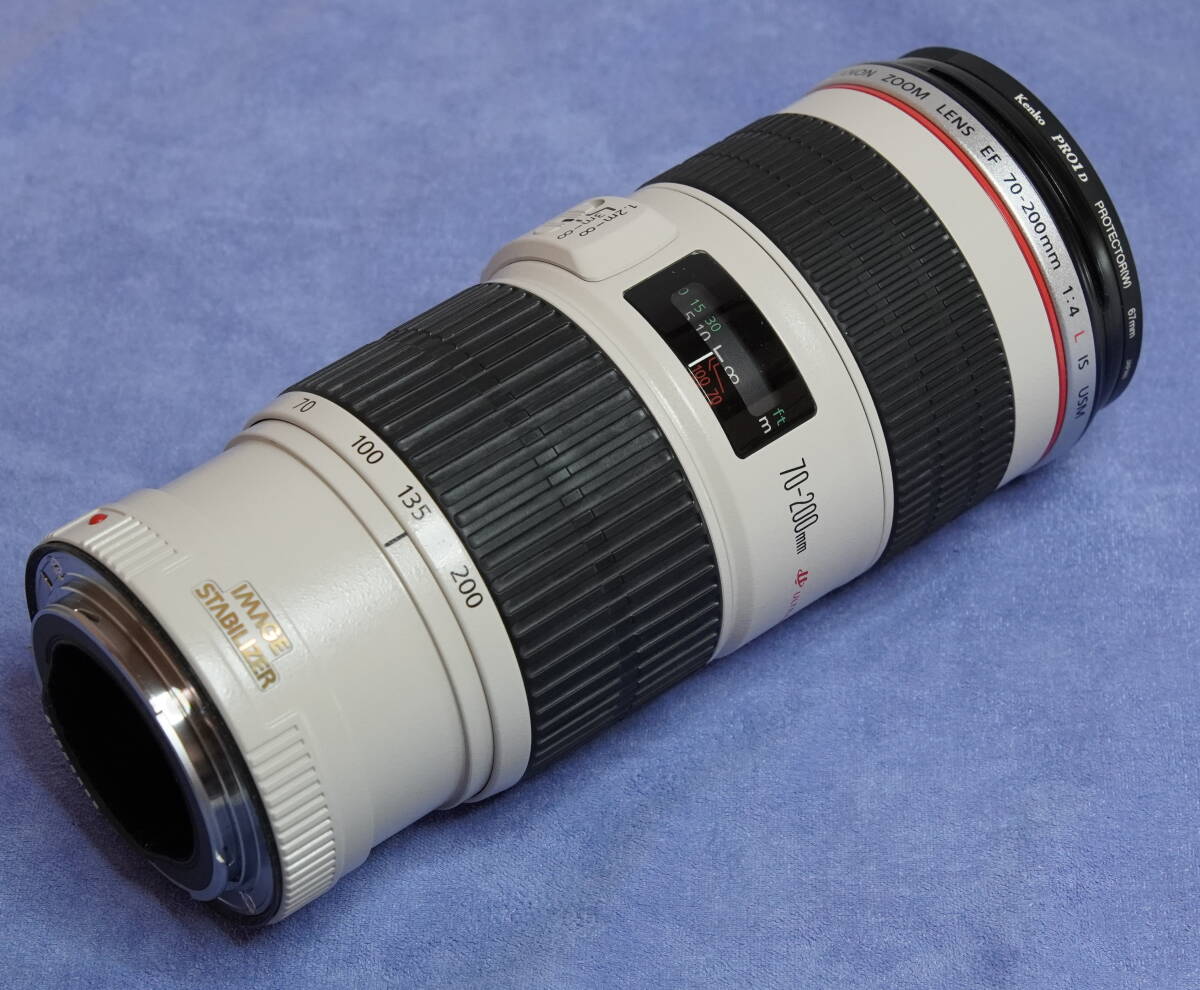 Canon EF 70-200mm F4 L IS USM キヤノン　サービス品付属あり_画像4