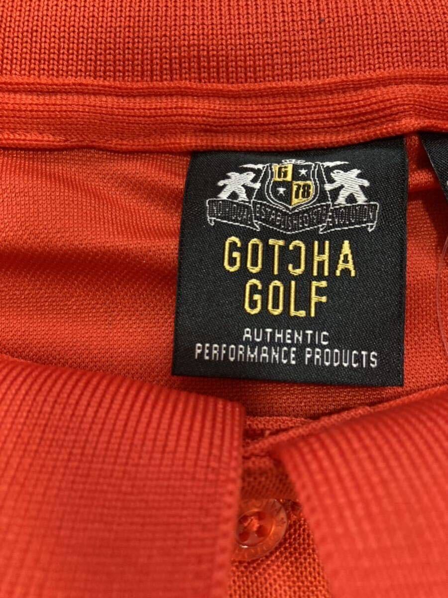 ガッチャ ゴルフ GOTCHA GOLF ポロシャツ未使用品 タグ付きLサイズ品番:232gg1206b_画像6
