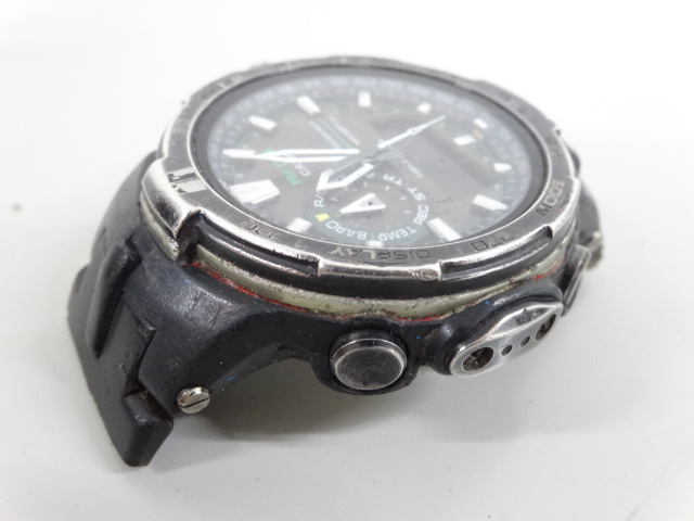 ジャンク 6点セット まとめて CASIO カシオ PROTREK プロトレック PRW-6000Y PRW-1300TJ PRT-40HWJ PRT-400 PRT-60UJ 他 腕時計_画像10