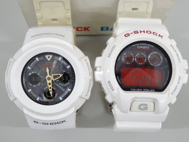 ジャンク 6点セット まとめて CASIO カシオ G-SHOCK Gショック GA-110HC AWG-M100 GW-002RFJ AWG-525B GW-6900F 他 メンズ 腕時計_画像4