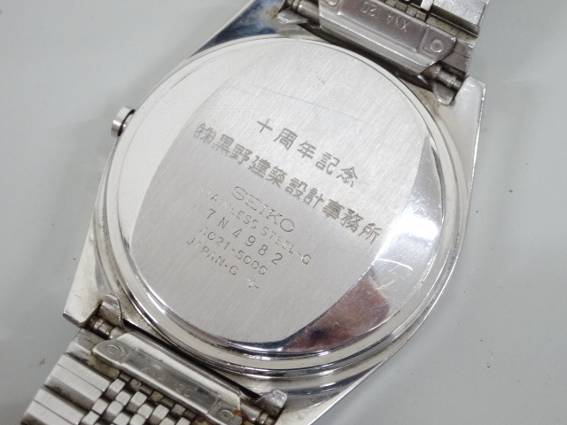 ジャンク 2点セット まとめて SEIKO セイコー F231-500B A021-5000 デジタル クオーツ 腕時計_画像5