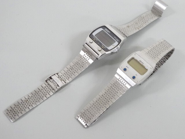 ジャンク 2点セット まとめて SEIKO セイコー F231-500B A021-5000 デジタル クオーツ 腕時計_画像6