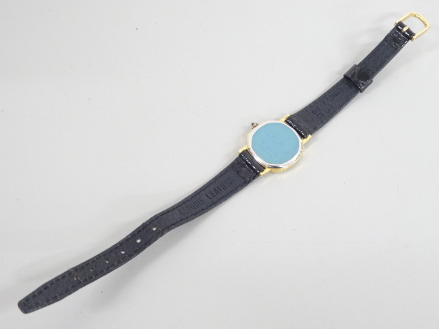  Junk SEIKO Seiko EXCELINE Exceline 1221-5000 14K × SS 14 золотой женский кварц наручные часы 