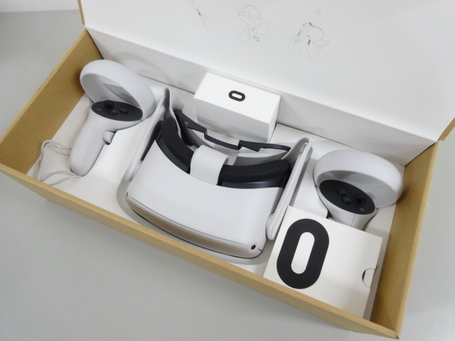 美品 動作確認済み 初期化済み Oculus Quest 2 128GB オキュラス クエスト ワイヤレス ヘッドマウントディスプレイ VR ヘッドセットの画像8