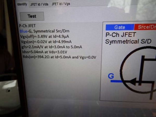 金田式　Motorola オーディオ用 FET 2N5465 IDSS特別選別品 9.5mAペア 1組_画像2