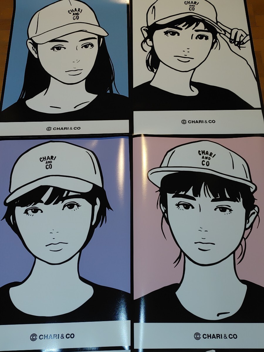 KYNE ポスター 4枚セット CHARI ＆ COの画像1