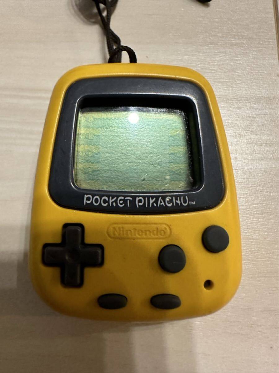 ポケットピカチュウ 任天堂 Nintendo ポケモン 万歩計 POCKET PIKACHU 歩数計 ポケットモンスター ミニゲーム _画像1