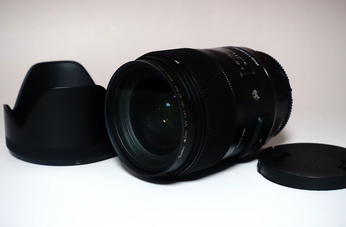 ◆◇SIGMA 35mm F1.4 DG HSM Art SONY Aマウント 極美品 保護フィルター付属◇◆_画像1