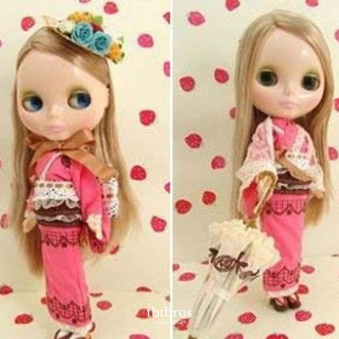 【新品未開封】Blythe ブライス / 豆千代 Strawberry Millefeuille ストロベリーミルフィーユ ドール bjdtbtbros bjd blythe_画像3