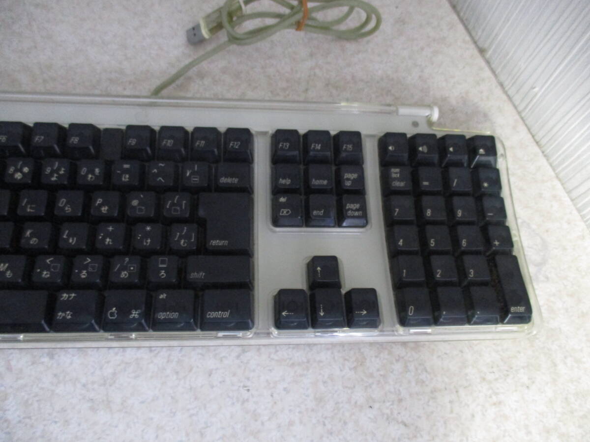 Appleアップル Mac用ProKeyboardキーボード M7803★動作品★NO:818の画像3