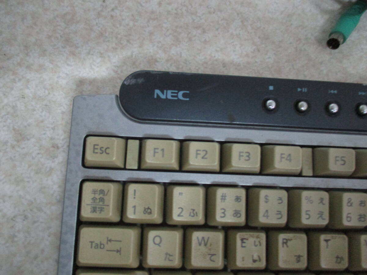 NEC キーボード KBM02150J03816P ★現状品★No:812_画像2