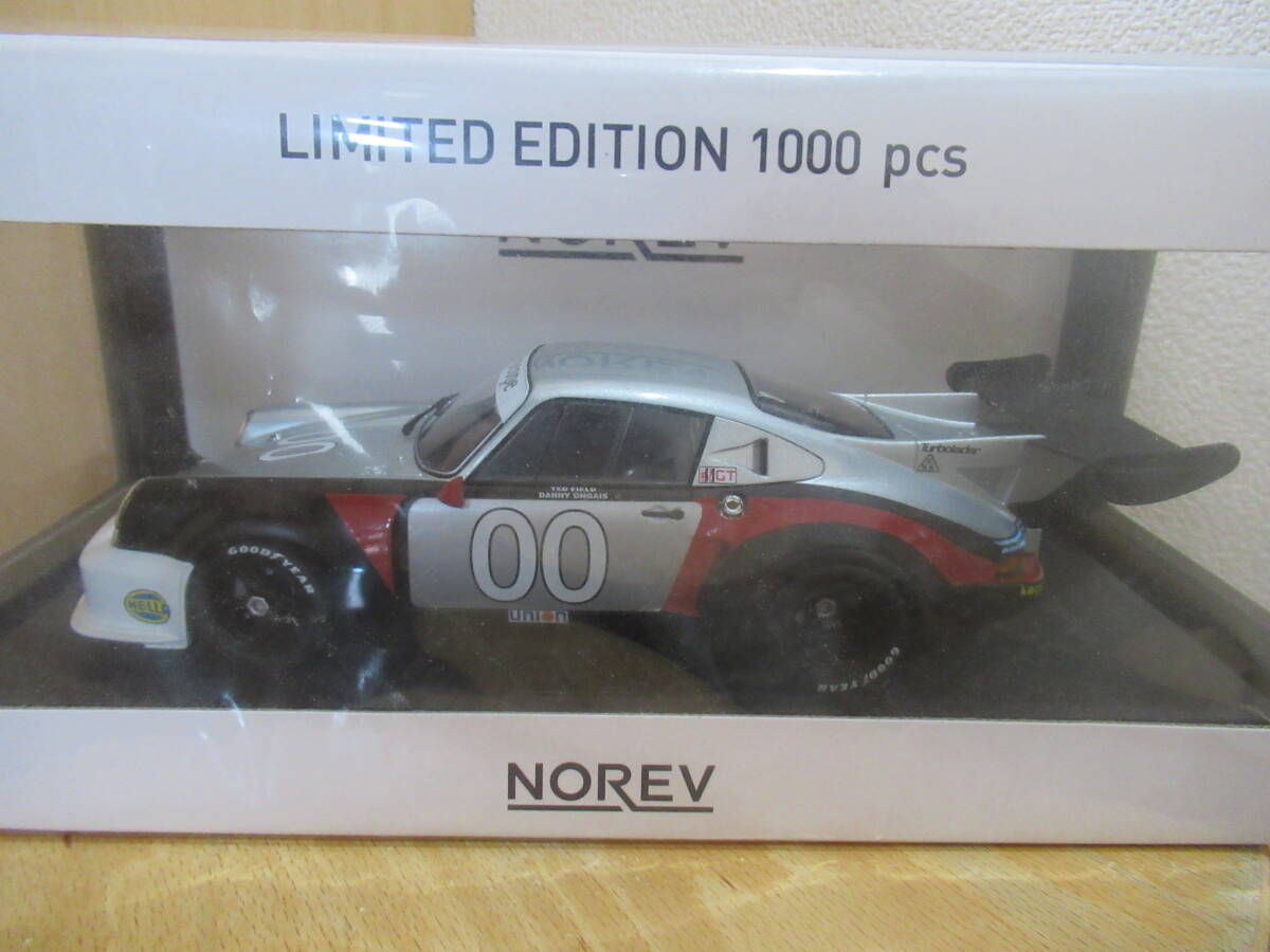 ★1/18　NOREV　リミテッド エディション 1000 pcs（限定）ノレブ　ポルシェ　911 Carrera　RSR　2.1　No.00★