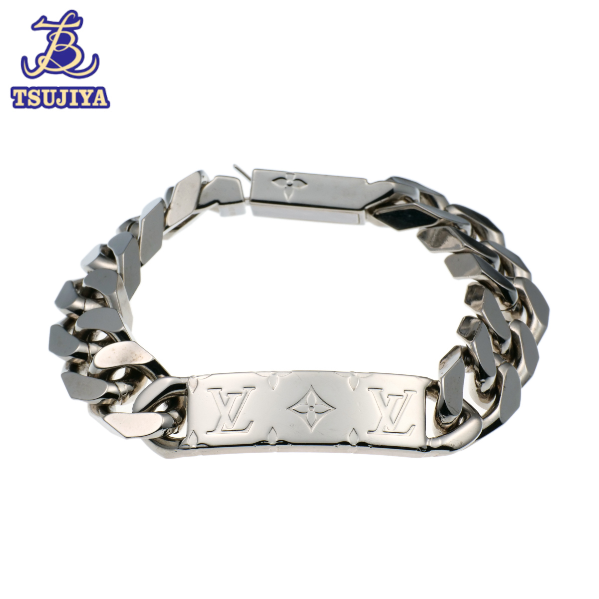 LouisVuitton Louis Vuitton chain bracele M62486 monogram 20cm used A[. shop pawnshop J2255]