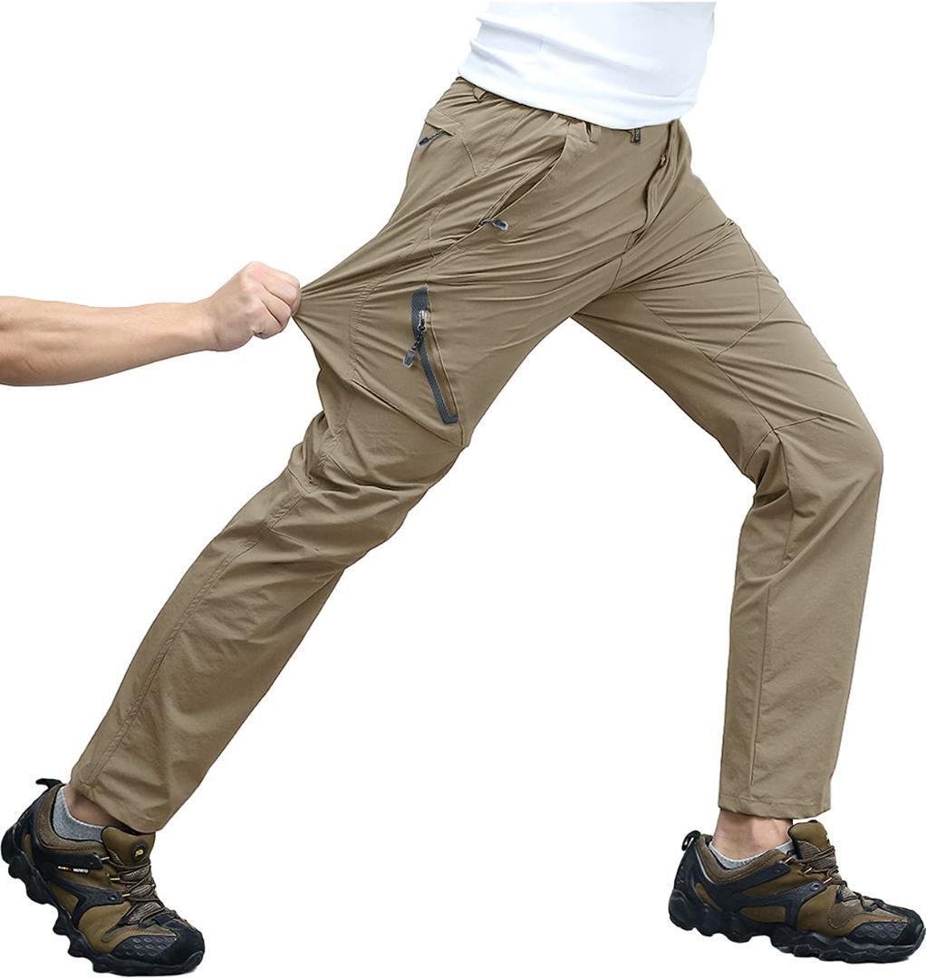 【XLサイズ】アウトドア 登山パンツ メンズ 速乾ズボン クライミングパンツ_画像1