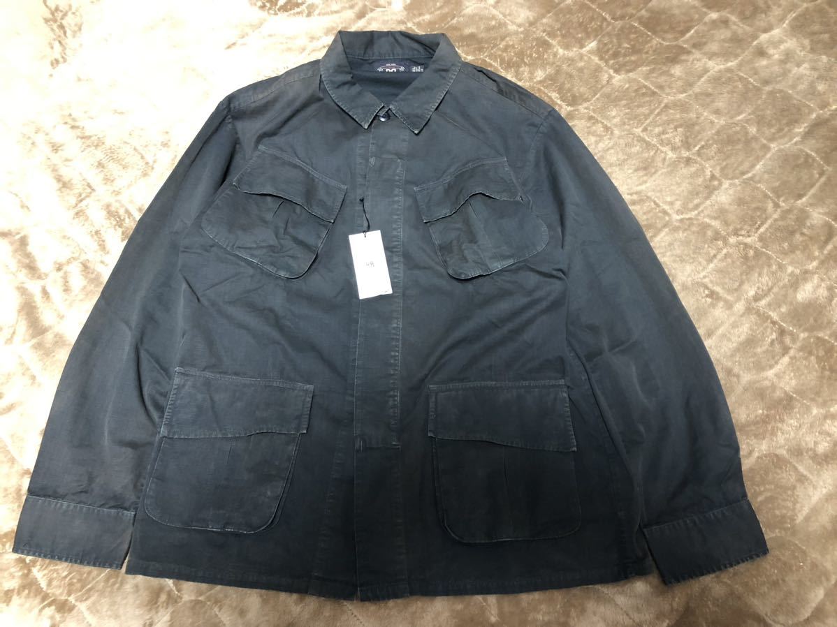 RRL ミリタリーシャツジャケット ブラック系 XLサイズ ダブルアールエル ポロラルフローレンの画像1