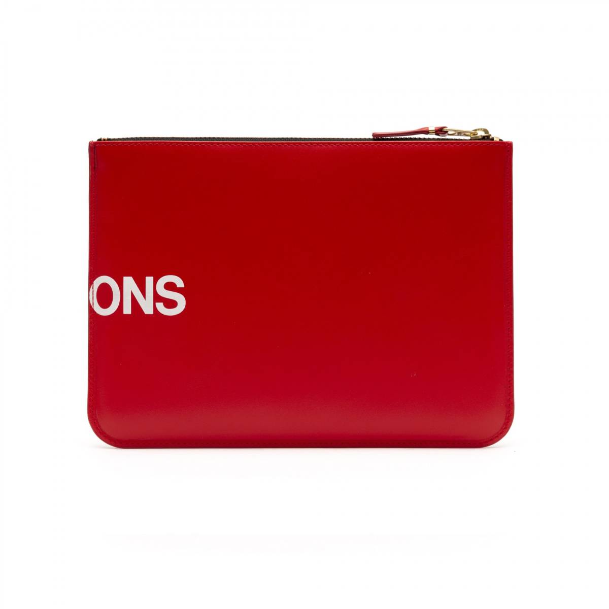 [ new goods unused ]#Comme des Garcons Comme des Garcons purse Huge Logo Wallet (Red SA5100HL) red RED # GIFT