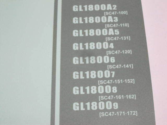 GOLD WING US упаковка AIRBAG NAVI Gold Wing подушка безопасности navi SC47 8 версия Honda список запасных частей каталог запчастей бесплатная доставка 