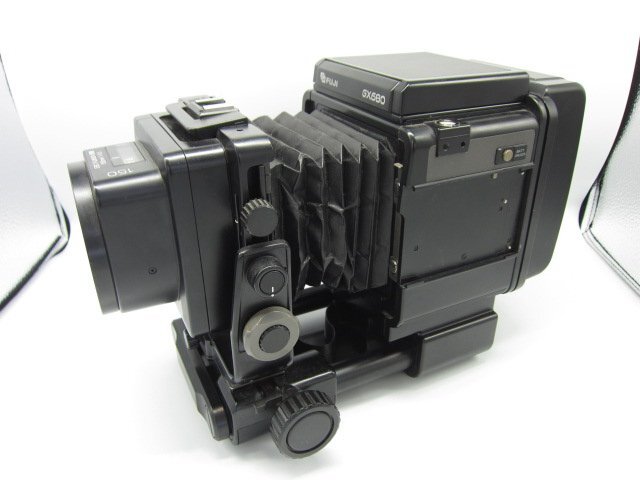 （ジャンク）動作未確認 FUJI GX680 EBC FUJINON GX 150mm 1:4.5 レンズつき バッテリーなし 現状渡し （柏）_画像1
