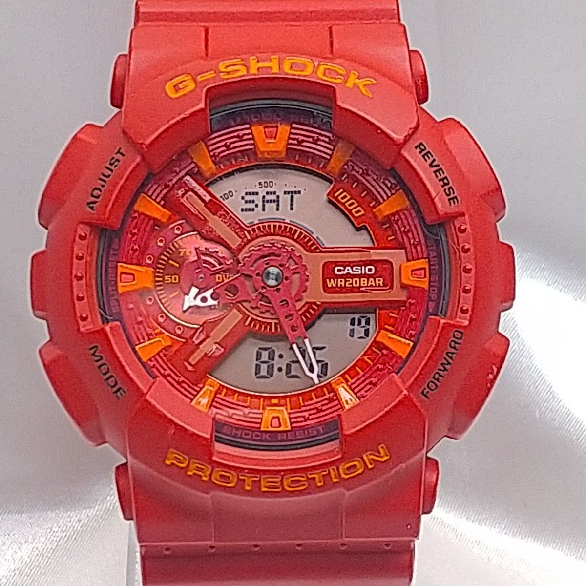 カシオ G-SHOCK (GA-110AC-4AJF) 電池新品交換済み|Yahoo カシオ G-SHOCK (GA-110AC-4AJF) 電池新品交換済み|Yahoo