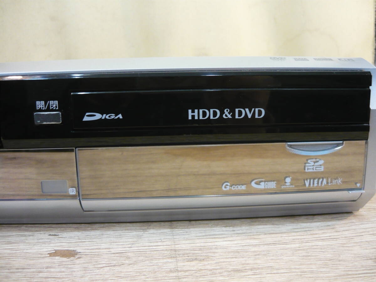 【中古】Panasonic/パナソニック　VHS　HDD＆DVD　一体型デッキ　DMR-XW40V　リモコン無し_画像3