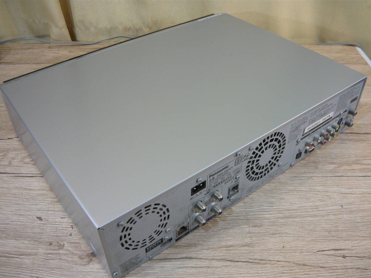 【中古】Panasonic/パナソニック　VHS　HDD＆DVD　一体型デッキ　DMR-XW40V　リモコン無し_画像7