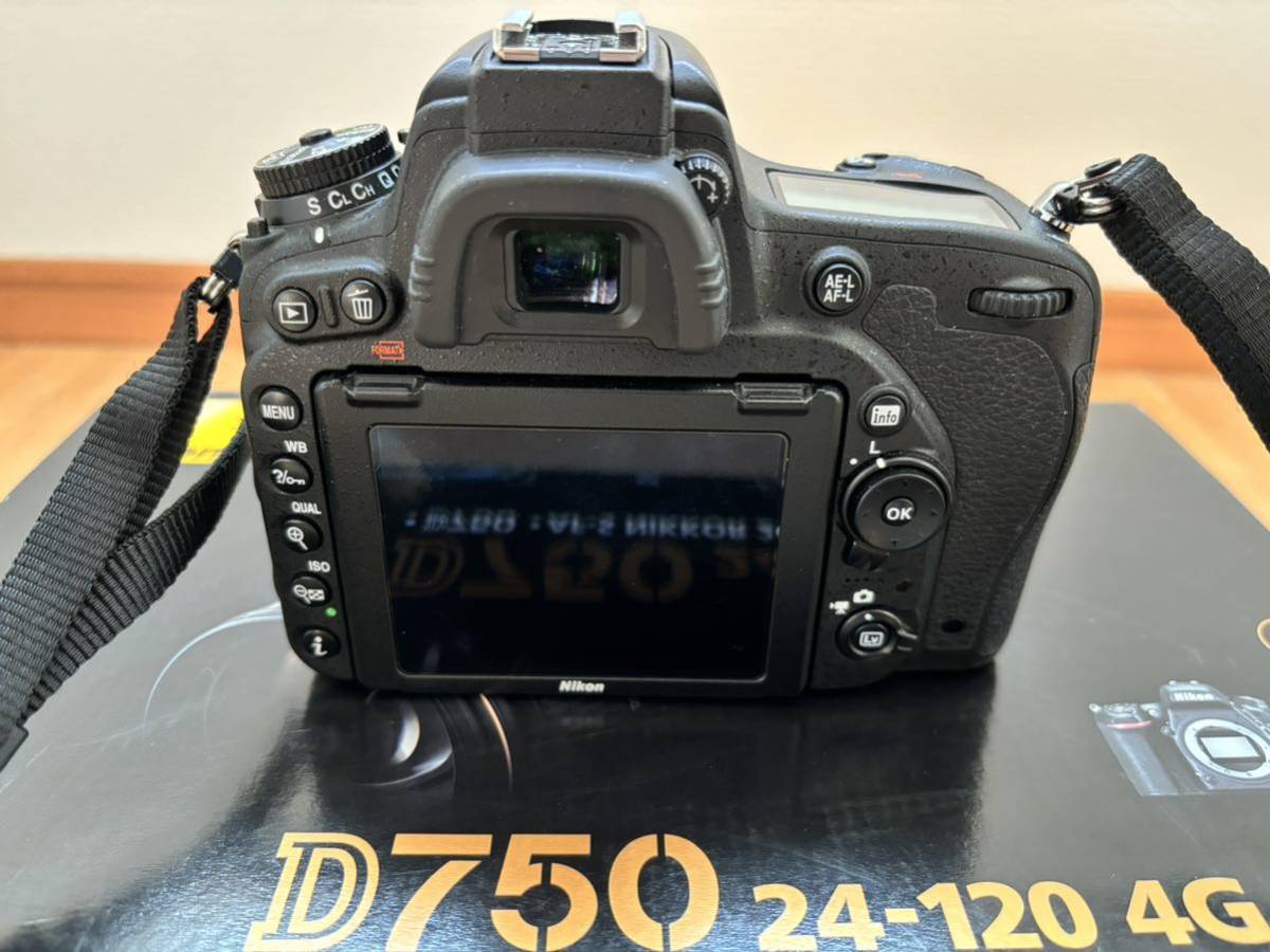 Nikon D750レンズキット　24-120 4G VR kit オプションセット　美品_画像4