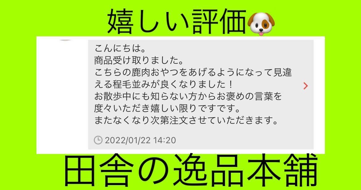 ★犬のおやつ！鹿肉 ビッツ240g★犬用鹿肉 無添加 ちょっと柔らかいジャーキー_画像3