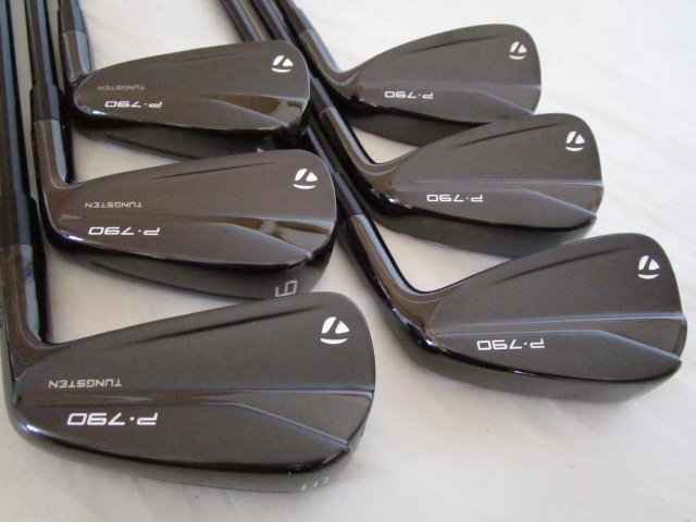 .。o○　美品　TaylorMade　P790('21)ブラックアイアン　6本　MCI 80 for TaylorMade(S)_画像1