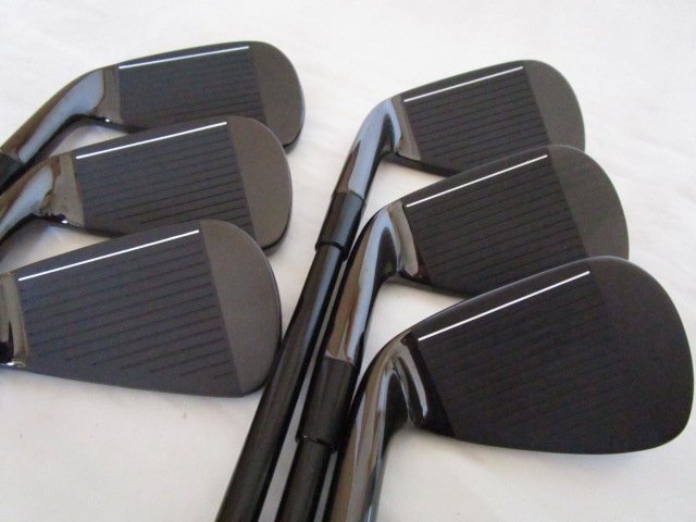 .。o○　美品　TaylorMade　P790('21)ブラックアイアン　6本　MCI 80 for TaylorMade(S)_画像3