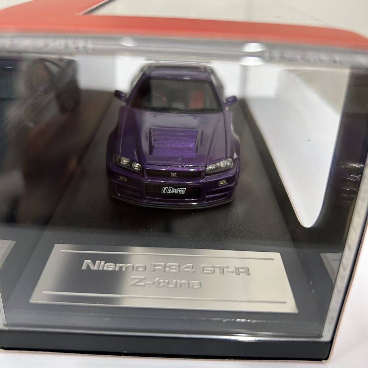 未使用　hpiracing MIRAGE NISSAN NISMO R34 GT-R Z-tune Midnight purple Ⅲ 8399 ミニカー 1/43 ミラージュ　ニスモ_画像5