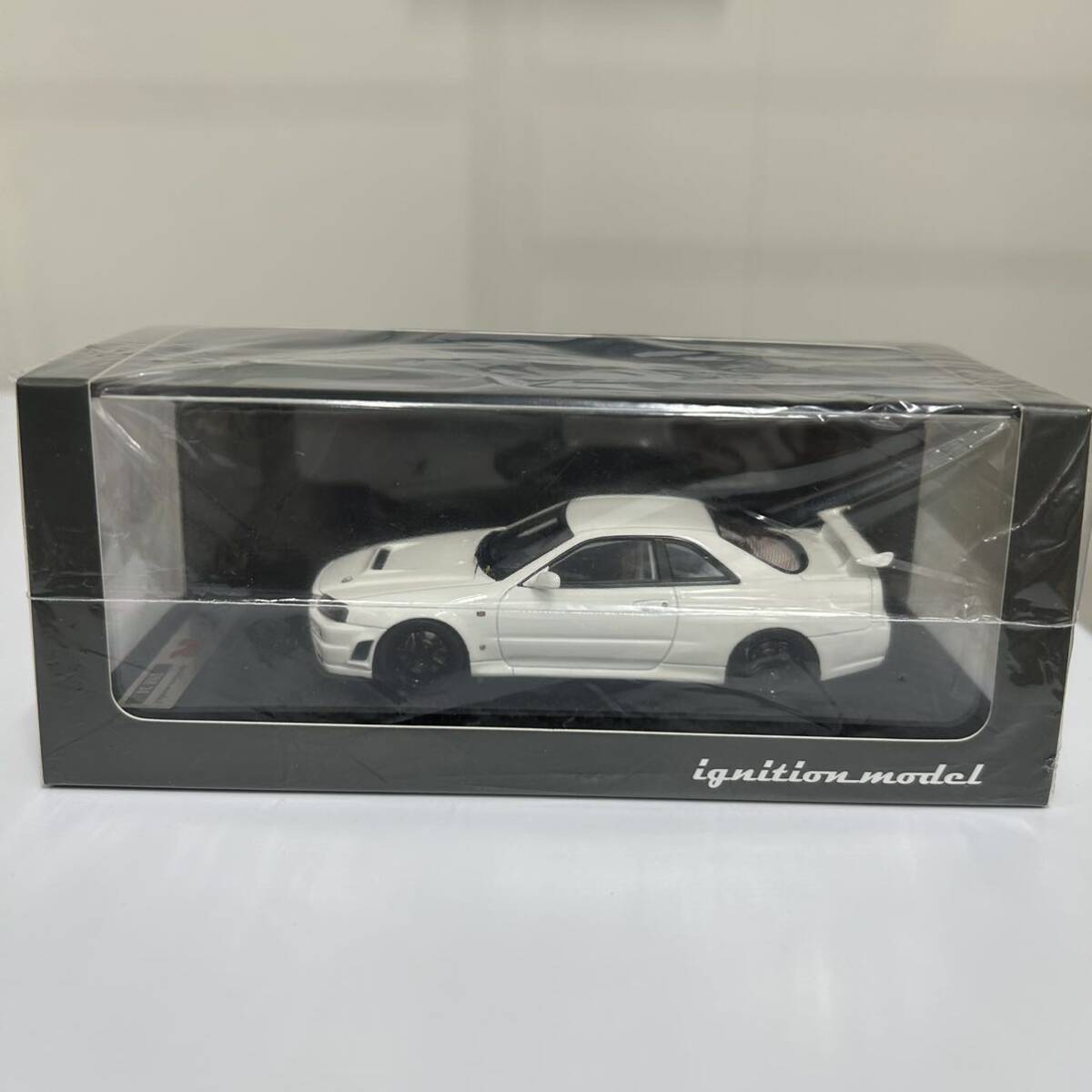 未使用 ignitionmodel NISSAN R34 GT-R 1999 SUPER TAIKYU white 0065 日産 ミニカー 1/43 イグニッションモデル の画像1