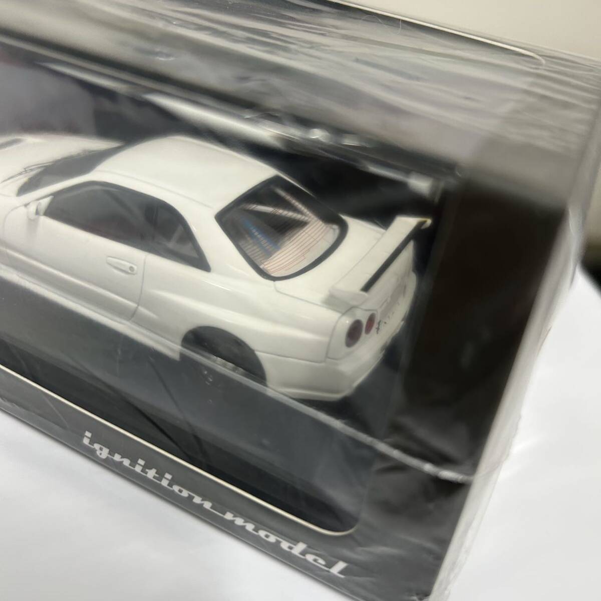 未使用 ignitionmodel NISSAN R34 GT-R 1999 SUPER TAIKYU white 0065 日産 ミニカー 1/43 イグニッションモデル の画像8