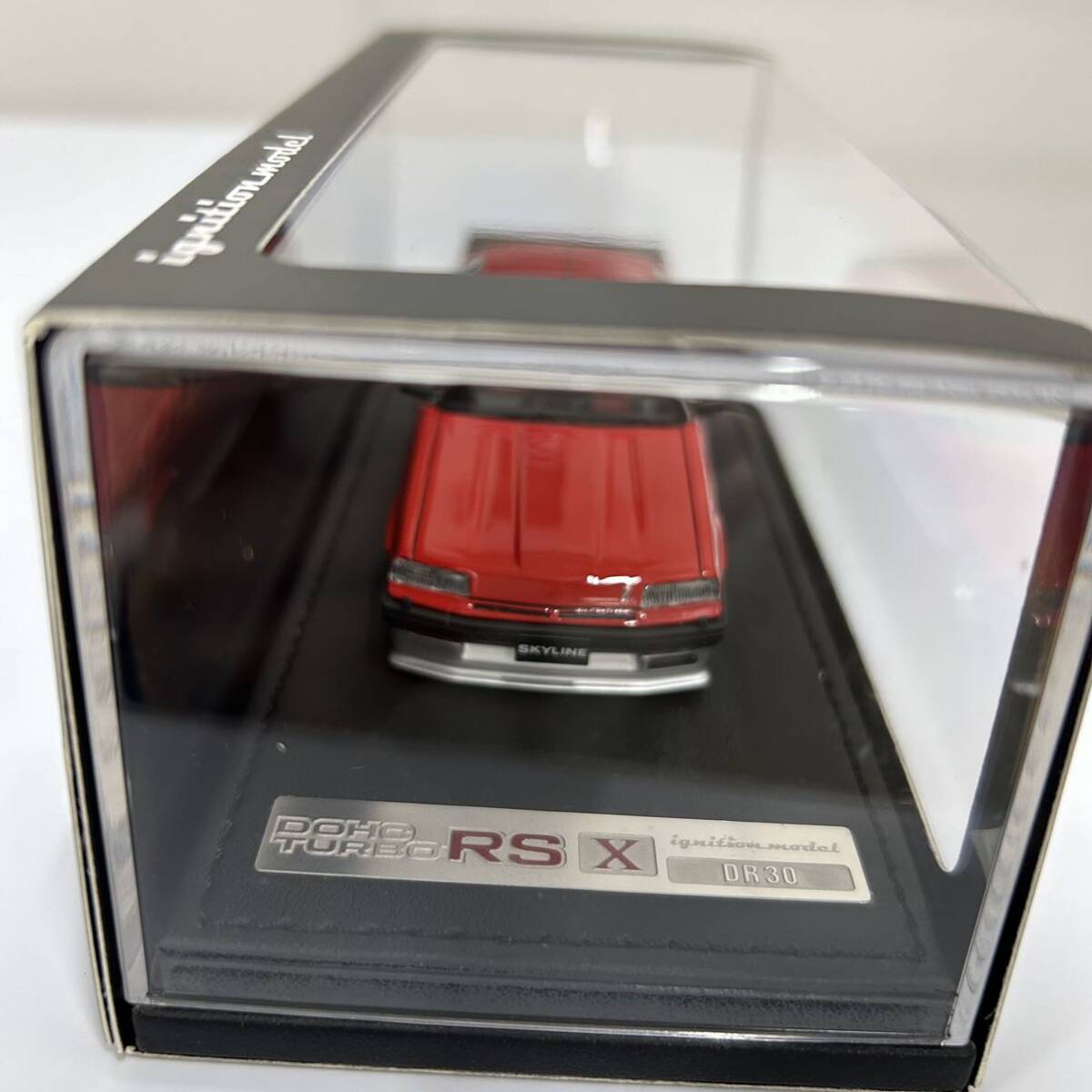 未使用　ignition model Nissan SKYLINE 2000 RS-X Turbo-C (R30) Red/SILVER 0601 イグニッションモデル ミニカー 1/43 _画像5