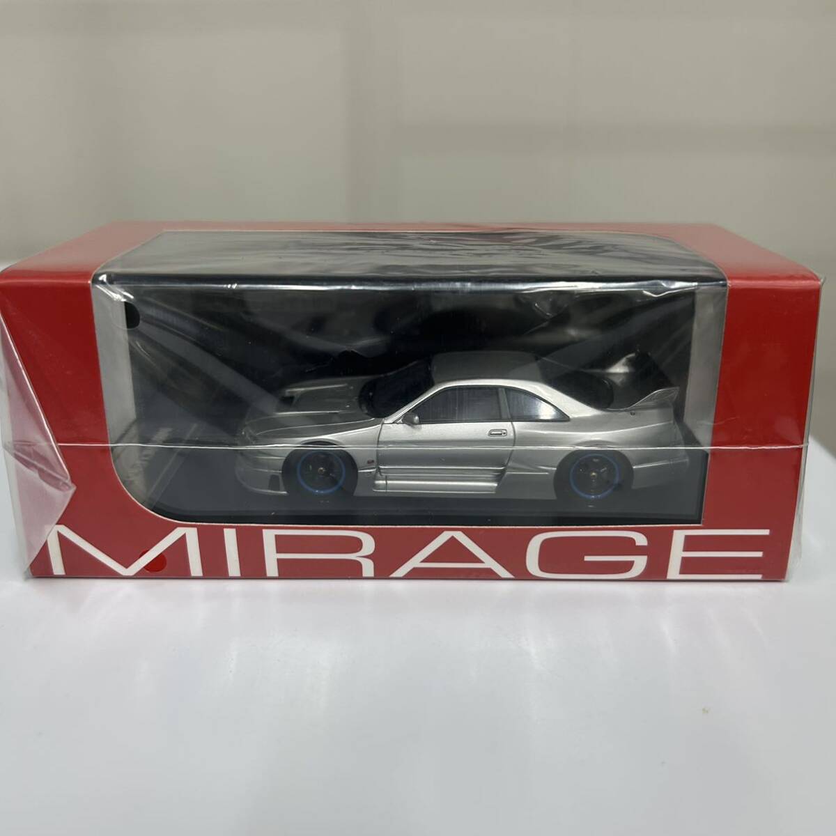 未使用 hpiracing MIRAGE NISSAN NISMO GT-R LM Road Car 8474 ミラージュ ミニカー 1/43 SILVERの画像1