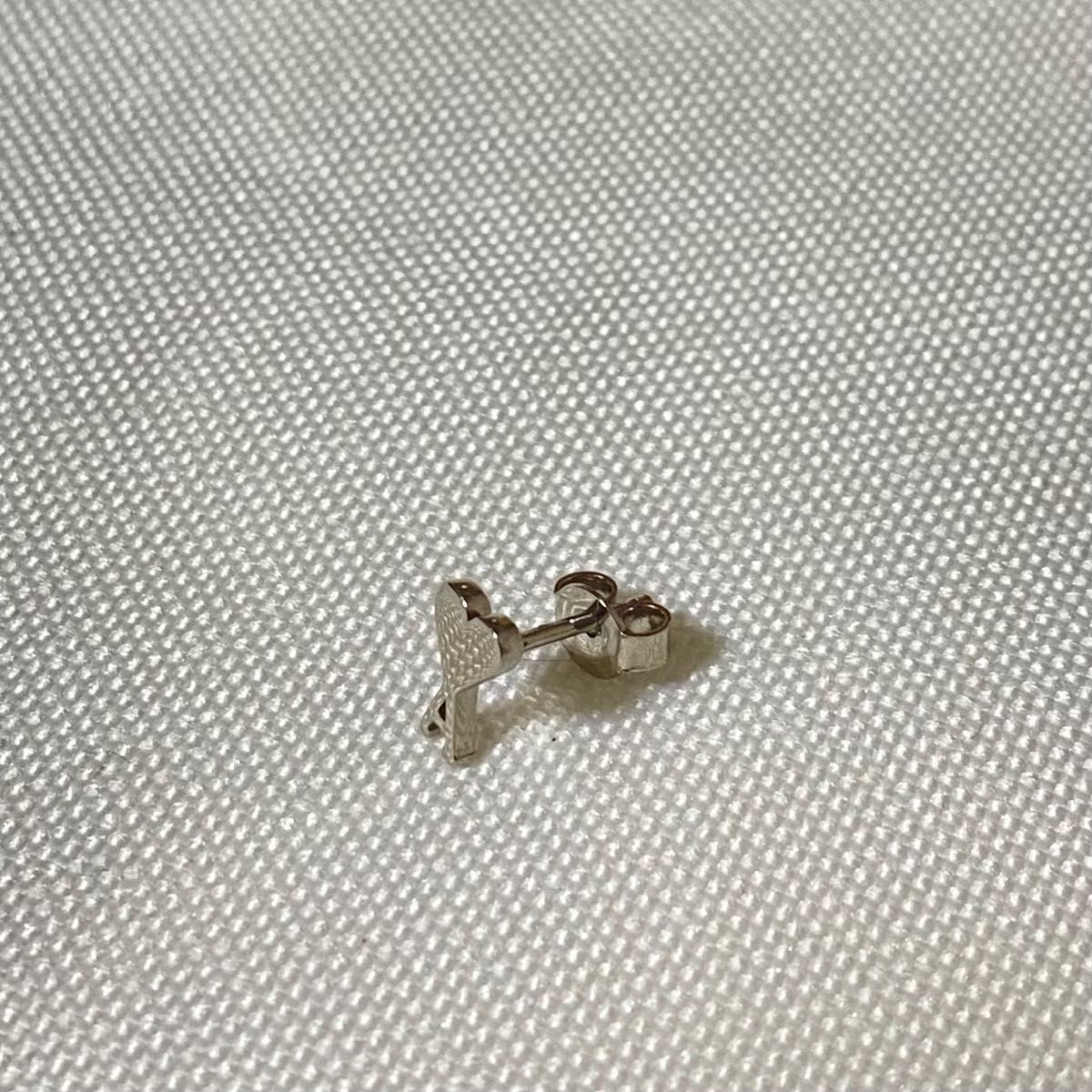 AMI PARIS アミパリス シルバー ピアス 片耳 シングル ハート AMI PARIS アミパリス シルバー ピアス 片耳 シングル ハート